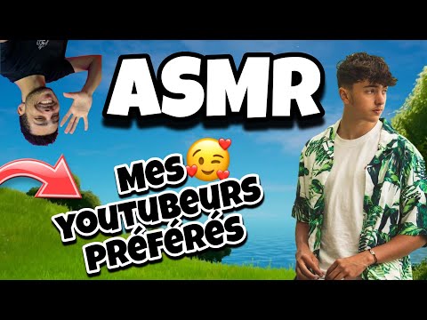 ASMR Français Je CHUCHOTE le NOM de mes YOUTUBEURS PRÉFÉRÉS ✨😴 (Chuchotements proche du micro 🤌🏼)