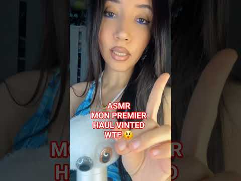 Asmr : Mon premier Haul Vinted