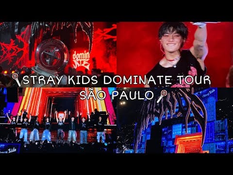 VLOG: Stray Kids DominATE World Tour em São Paulo (05/04/2025)