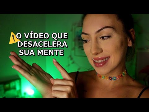 ASMR TERAPÊUTICO REFLEXÃO AUTOCONHECIMENTO | DESACELERE E CURTE A VIDA!