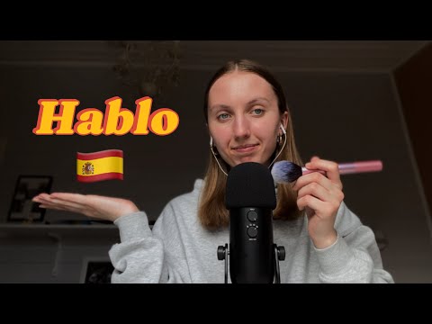 ASMR Spanish Whisper Ramble!🇪🇸💛