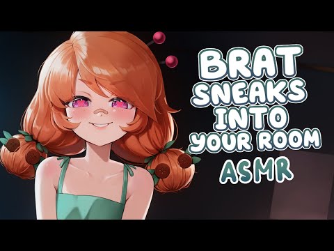 Brat Sneaks Into Your Room To Tease You ~ ♡ ASMR