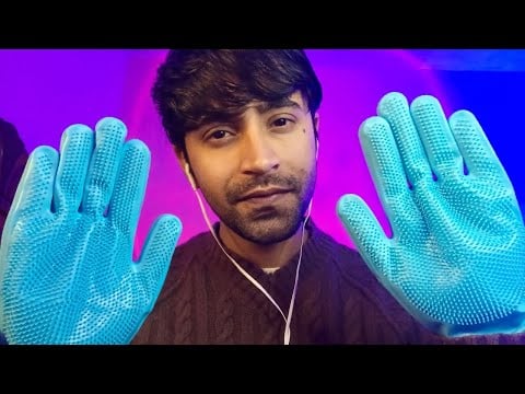 ASMR Tingly Silicone Gloves 🧤 Sounds