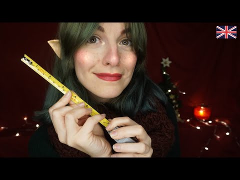 ASMR Elf measures you for your Christmas jumper 👚🎄