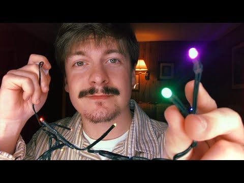 [ASMR] The Christmas Light Salesman | Light Triggers | Visual ASMR Triggers