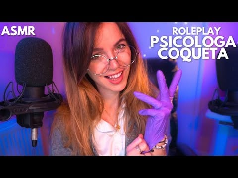 ASMR Psicologa COQUETA te hace Preguntas MUY Fuera de Lugar 😳💋 ASMR Roleplay Argentina