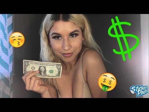 MONEY MONEY ASMR $$$ (whispers,mouth sounds,crinkle)💸💵💰