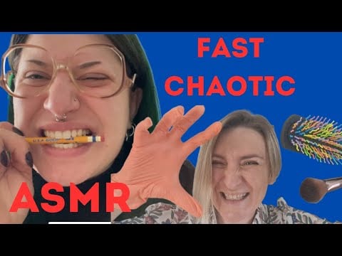 ASMR FAST CHAOTIC COLLAB.with Sabrina! | Tingles & Triggers for Ultimate Relaxation