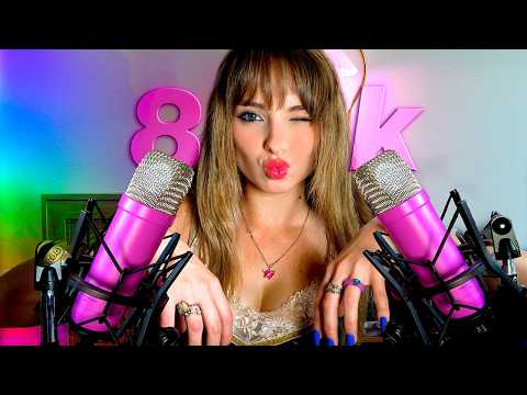 ASMR in 8K, 60FPS, UHD, Binaural, Lossless (Fast & Aggressive)
