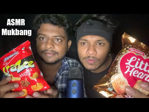 ASMR Mukbang With My Friend 🍿