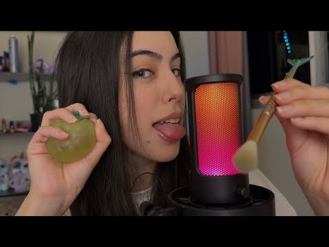 ASMR- SONS GOSTOSOS+ CANTAROLANDO PRA VOCÊ MIMIR 😴
