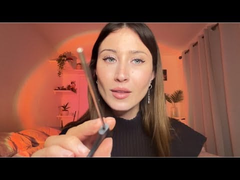 ASMR counting your freckles | up close personal attention