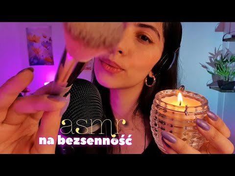 ASMR po polsku NA BEZSENNOŚĆ bliski szept, osobista uwaga, przegląd gazetki, wyzwalacze 🥱