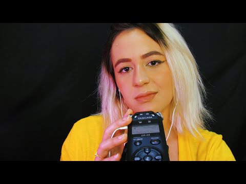 [ASMR] Palavras que arrepiam no Tascam | Triggers Words