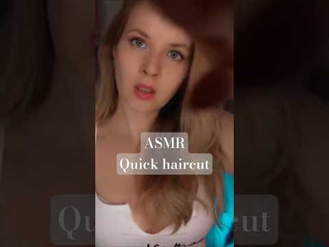 ASMR Quick haircut and spa for you #ASMR #relax #asmrhaircut