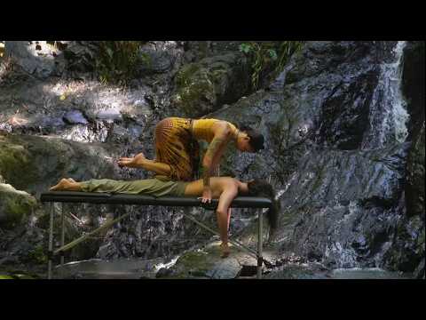 Nature Massage Experience | Waterfall Sounds for Deep Calm & Healing