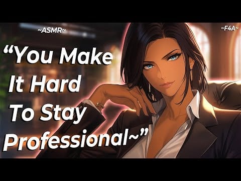 Dom CEO Leans Close… And The Interview Takes a Turn~ 😳| Tension & Flirting | ASMR Roleplay | F4A