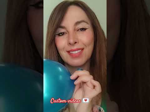 asmr balloons girl #asmrballoon #asmrballoons #asmrballoonssounds