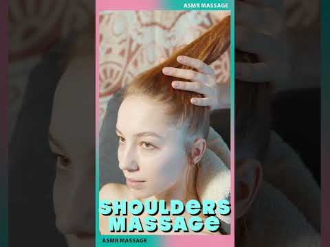 ASMR Relaxing Shoulders and Back Massage by Olga