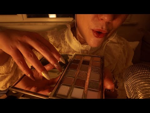 türkçe asmr | en uzun ve yavaş makyajını yapıyorum 