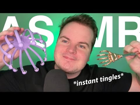 FAST & AGGRESSIVE ASMR 3 NEW TRIGGERS *instant tingles*