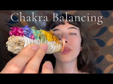 Reiki ASMR ~ 7 Chakras | Crystal | Energy Healing | Relax |Realignment | Balancing | Connection