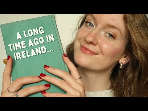 Whispers of Ireland | Reading Irish Fairytales ASMR🕯🍂 {with soft rain}