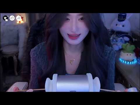 3 Hours Aloe Cloud Ear Spa ASMR | 3DIO No Talking Binaural Cleaning with Tofu & Bottles