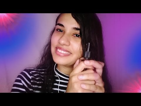 ASMR: MASSAGEM DO SONO + VOZ SUAVE (Vídeo pra dar soninho)
