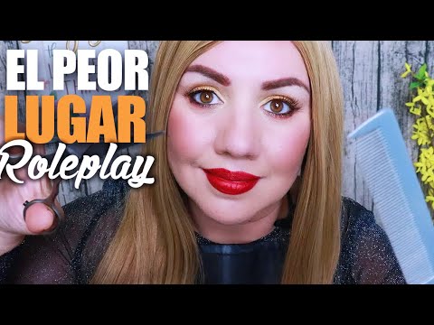 🌙 ASMR El Peor LUGAR de PELUQUERÍA ✨💈Roleplay para DORMIR