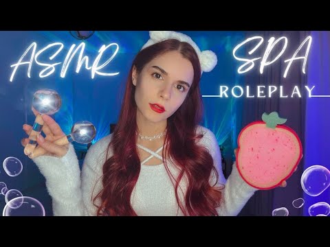 ASMR Roleplay - SPA Treatment From Your Best Friend / Crush (Layered Sounds) With Personal Attention