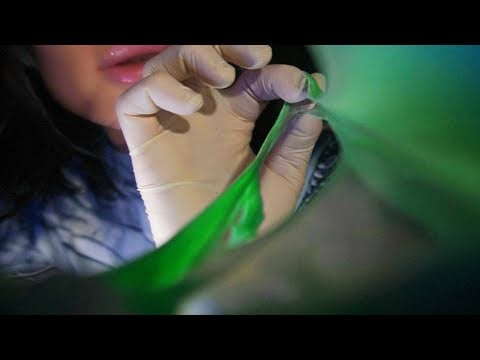 ASMR Getting Slime Out of Your Ear & Face (2 h Whispering & Soft Spoken in Peachy Clinic)