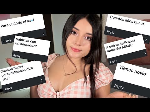 Asmr 25 cosas sobre mí ♡