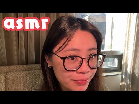 ASMR Lofi Tapping and Whisper Rambles | Glasses Tapping,