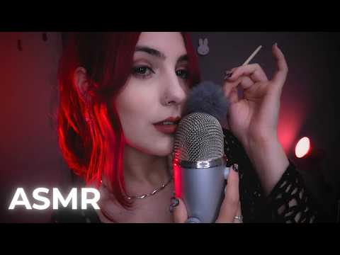 ASMR Close-Up Kisses & Mic Brushing