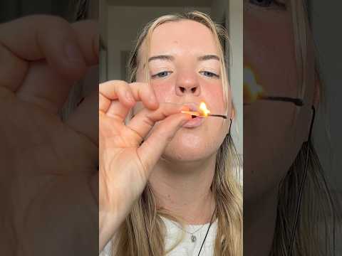 Blowing Out Matches ASMR 🔥✨#asmr #asmrshorts #tingles