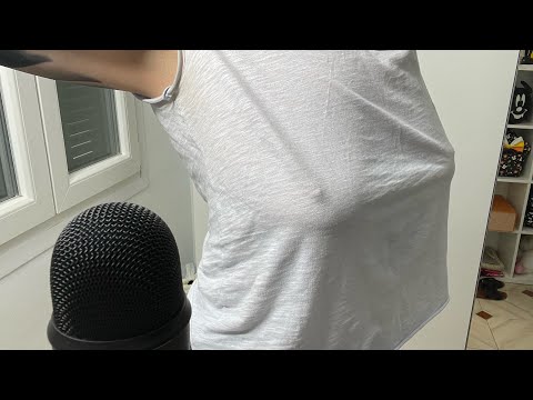 ASMR | T-shirt scratching ✨