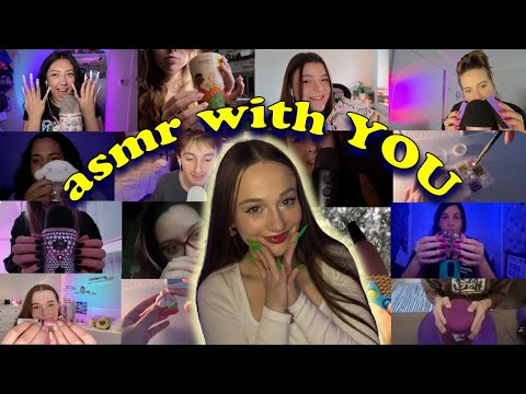 ASMR W MY SUBSCRIBERS ☆💕 100K SPECIAL🎊