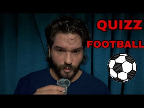 #ASMR FRANÇAIS | QUIZZ FOOTBALL 