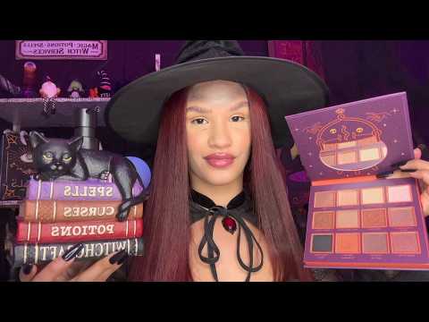ASMR Bruja antipática te maquilla y te transforma 🧙🏻‍♀️🔮