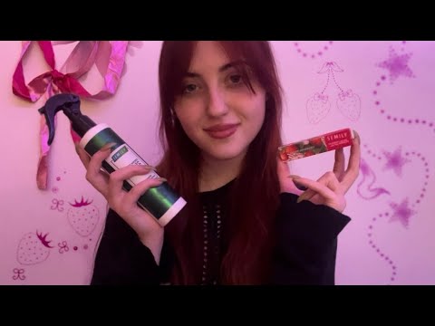 АСМР салон красоты 🤍 соберу тебя на мероприятие 🍓
