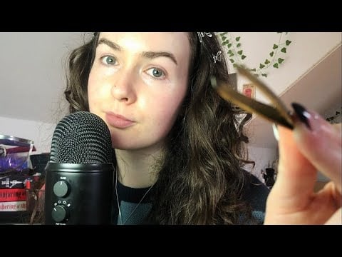 ASMR || Aggressively Plucking your Negative Energy🤝