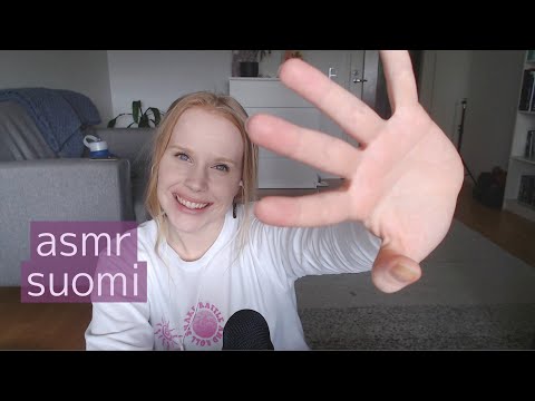 ASMR SUOMI let me tickle you | eng/fin