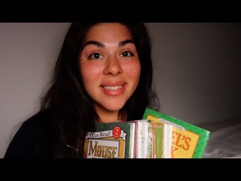 ASMR - LOWKEY MEAN LIBRARIAN HELPS YOU CHECK OUT BOOKS