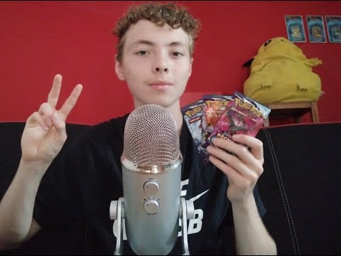 ASMR pokemon: on ouvre 3 booster règne de glace
