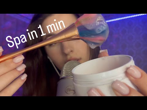 Asmr spa in 1 minute