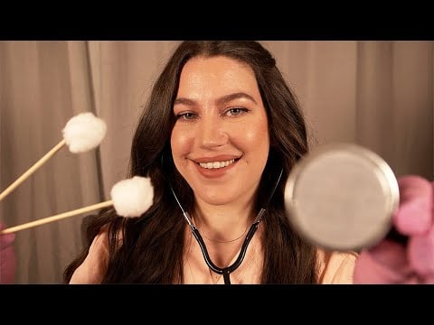 ASMR | Full Body Doctor Exam 🩺 | Latex Gloves, Ear Check & More