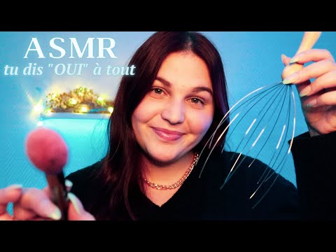 ASMR⎪POV : tu dis "OUI" à TOUT à une ASMR artiste