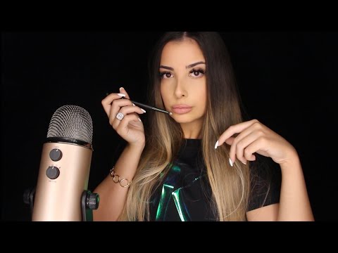 TÜRKÇE ASMR | TRACING MY FACE & YOUR FACE | YAKIN FISILTI | RAHAT UYKU