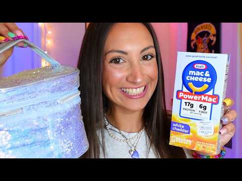 ASMR Packing Your Backpack & Lunch for the First Day of School 🚌